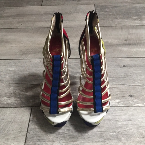 LOUBOUTIN Ulona Inspired Stiletto Sandals - Picture 4 of 15